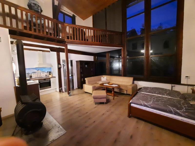 Ferienwohnung Altes Kuenstleratelier Weimar Exterior foto